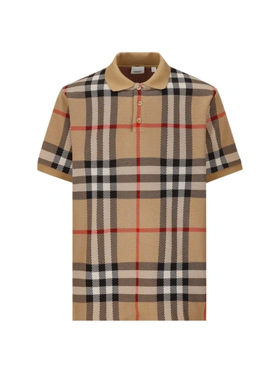 Burberry T-shirts And Polos Beige