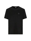 C.p. Company C.p.company Metropolis Series Mercerized Jersey T-shirt In Black