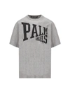 Palm Angels T-shirt In Grey Black