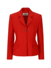 Ferragamo Blazer Jacket In Red