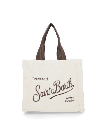 Saint Barth Handbags In Fur