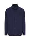 Xacus Long-sleeve Cotton-blend Shirt