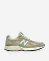 NEW BALANCE MADE IN USA 990V4 SNEAKERS OLIVE / INCENSE