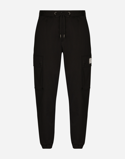 Dolce & Gabbana Stretch Cotton Cargo Pants