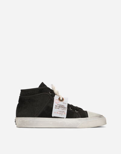 Dolce & Gabbana Fabric Vintage Mid-top Trainers