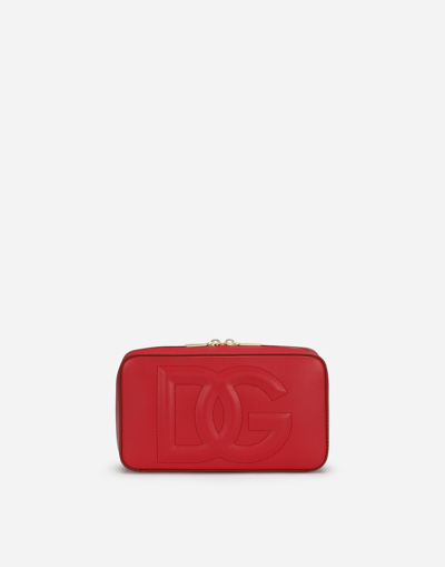 Dolce & Gabbana Small Calfskin Dg Logo Camera Bag