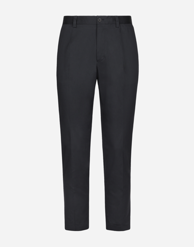 Dolce & Gabbana Stretch Cotton Trousers