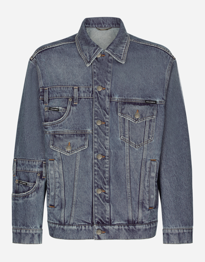 Dolce & Gabbana Patchwork Denim Jacket