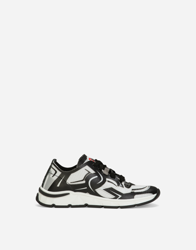 Dolce & Gabbana Technical Fabric Fast Trainers