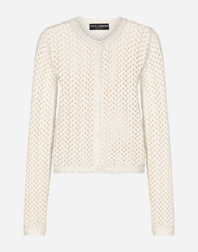 Dolce & Gabbana Short Crochet Jacket