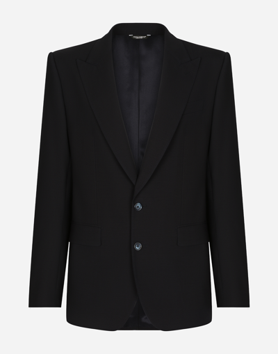 Dolce & Gabbana Stretch Wool Martini-fit Suit
