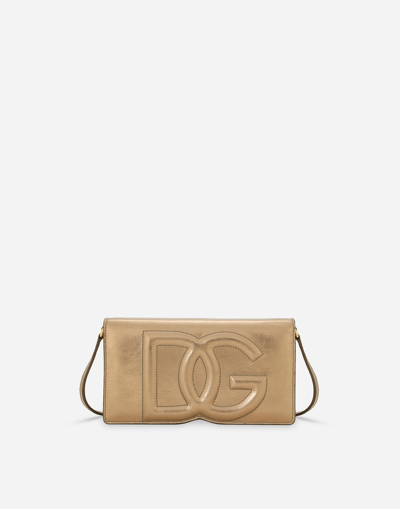 Dolce & Gabbana Dg Logo Phone Bag In Pattern