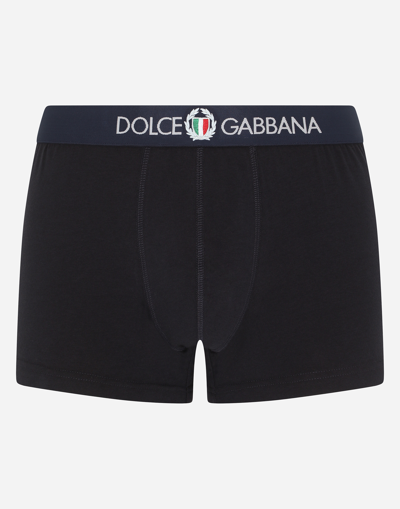 Dolce & Gabbana Two-way-stretch Cotton Jersey Boxers