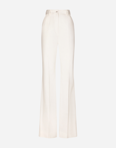 Dolce & Gabbana Flared Drill Trousers