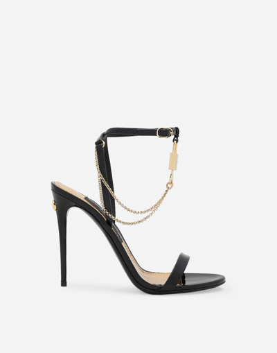 Dolce & Gabbana Patent Leather Sandals