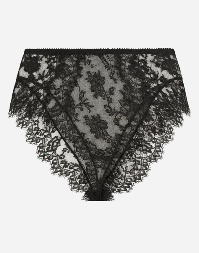 Dolce & Gabbana High-waisted Lace Briefs