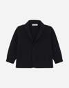 Dolce & Gabbana Blue Newborn Jacket Dolce&gabbana Kids In Blue