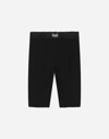 DOLCE & GABBANA TECHNICAL JERSEY CYCLING SHORTS WITH D&G LABEL