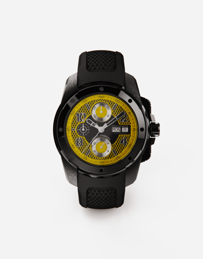 Dolce & Gabbana Ds5 Watch In Steel With Pvd Coating