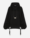 DOLCE & GABBANA JERSEY HOODIE WITH DOLCE&GABBANA TAG