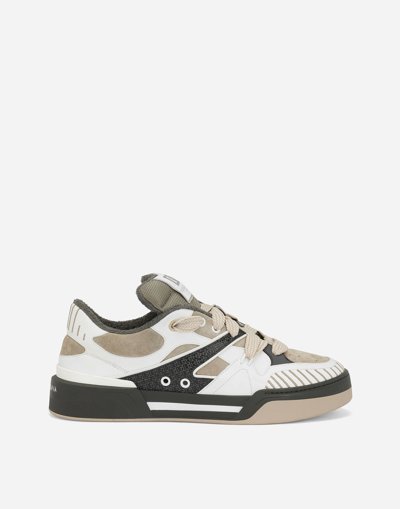 Dolce & Gabbana Mixed-material New Roma Trainers