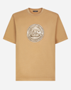 DOLCE & GABBANA DG COIN PRINT COTTON T-SHIRT