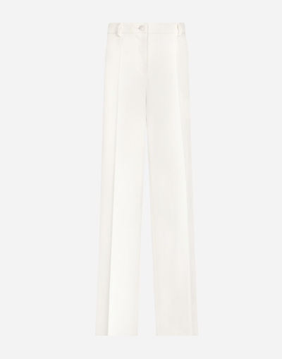Dolce & Gabbana Flared Double Crepe Trousers