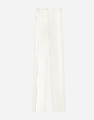 Dolce & Gabbana Flared Double Crepe Pants