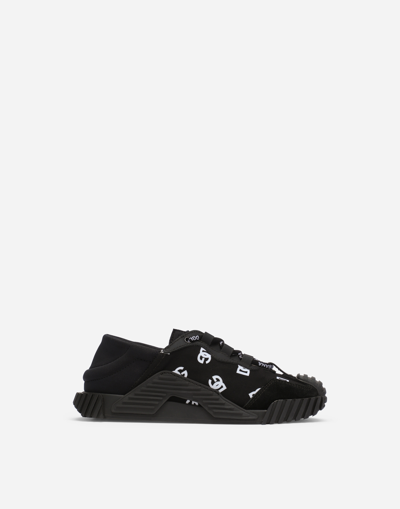 Dolce & Gabbana Ns1 Trainers With All-over Dg Logo Print