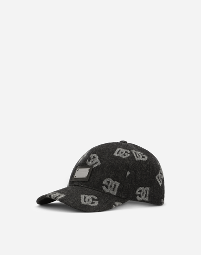 Dolce & Gabbana Dg Millennials Baseball Cap In Multi