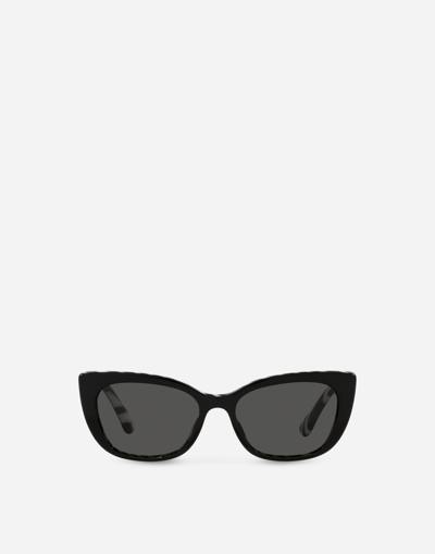 Dolce & Gabbana Mini Me Sunglasses In Black