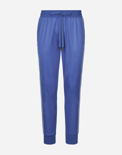 Dolce & Gabbana Triacetate Jogging Trousers With Bands