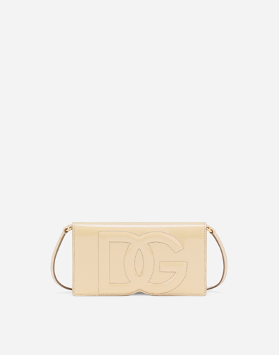 Dolce & Gabbana Dg Logo Phone Bag In Red