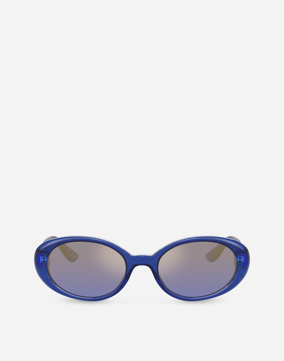 Dolce & Gabbana Re-edition Sunglasses In Blue