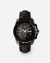 DOLCE & GABBANA DS5 WATCH IN RED GOLD AND STEEL WITH PVD COATING