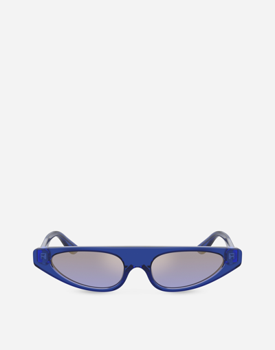 Dolce & Gabbana Re-edition Sunglasses In Blue