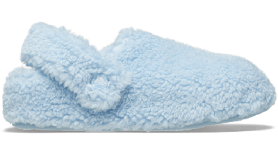 Crocs Classic Cozzzy Slipper In Blue Calcite