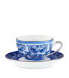 DOLCE & GABBANA MAJOLICA COFFEE CUP AND SAUCER