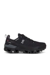 On Black Waterproof Cloudwander Sneakers In Black | Eclipse
