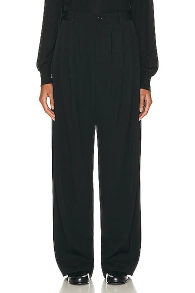 The Row Rufos Trouser In Black