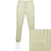 FRED PERRY FRED PERRY LOOPBACK JOGGING BOTTOMS IN GREEN