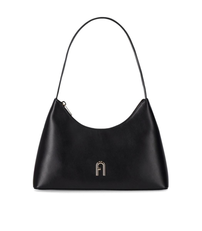 Furla Diamante S Shoulder Bag In Black