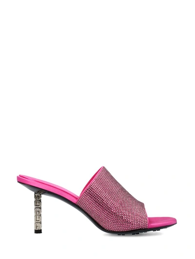 Givenchy Sandals In Neon Pink