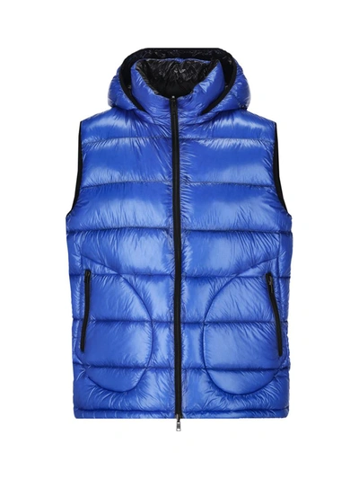 Herno Revrsible Quilted Hooded Down Gilet In Multi