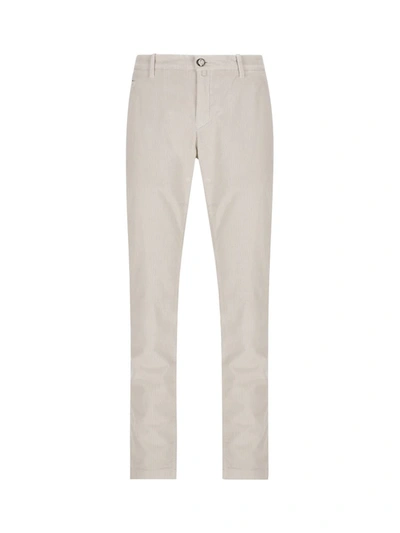 Jacob Cohen Trousers In Champagne