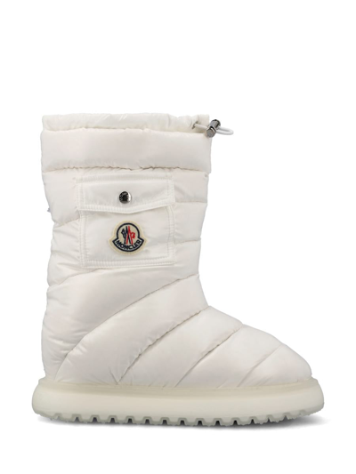 Moncler Boots In White