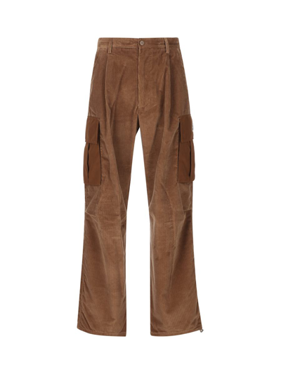Moncler Trousers Pants In Brown