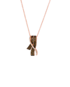 Le Vian Chocolate Gladiator 14k Rose Gold 0.44 Ct. Tw. Diamond Pendant