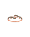 Le Vian Chocolate Gladiator 14k Rose Gold 5.78 Ct. Tw. Diamond Bangle Bracelet
