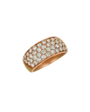 Le Vian Nude Palette 14k Rose Gold 1.98 Ct. Tw. Diamond Half-eternity Ring